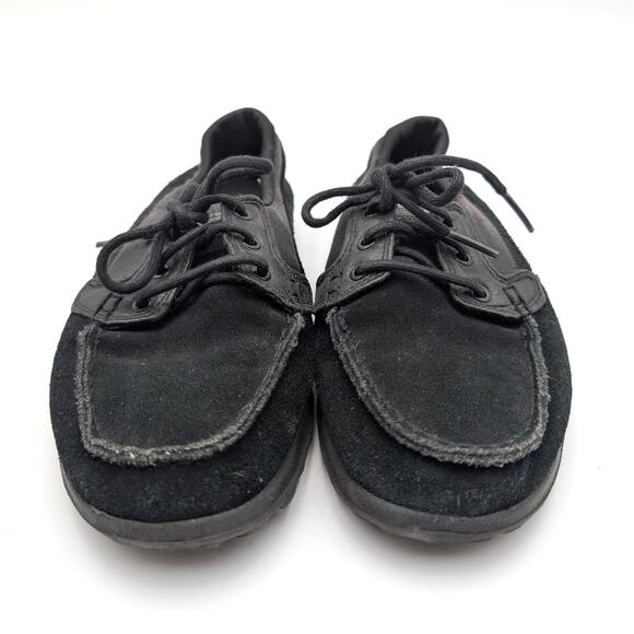 Skechers On the Go Flagship Boat Shoes Women's Round Toe Black Size US6 EU36 - Picture 10 of 12